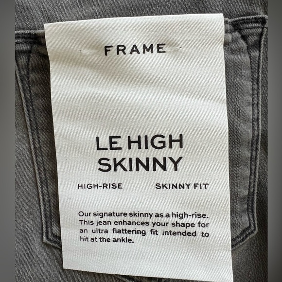 NWT Frame Denim Le High Skinny Jean - Picture 8 of 9